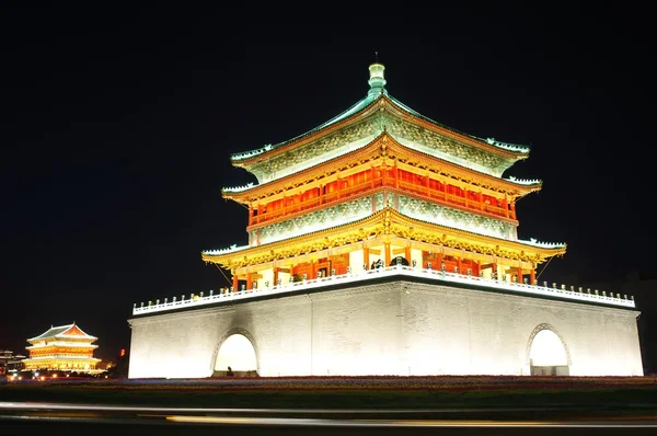 Bell Tower in Xian, China — Stock Photo, Image