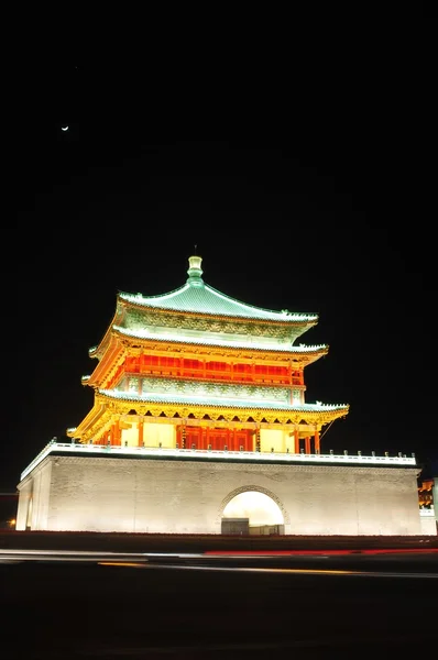 Campanario en Xian, China — Foto de Stock