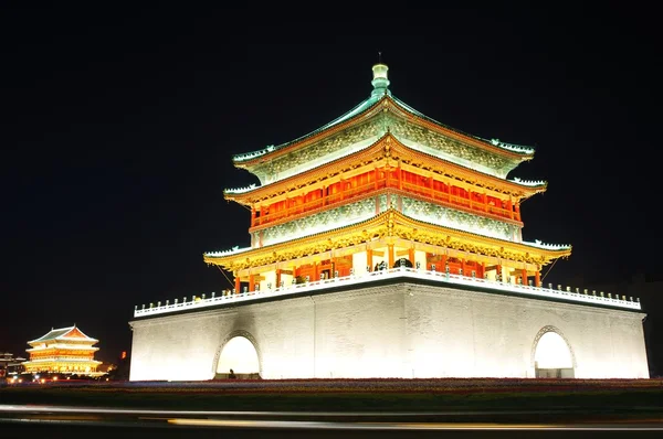 Campanario en Xian, China Imagen de stock