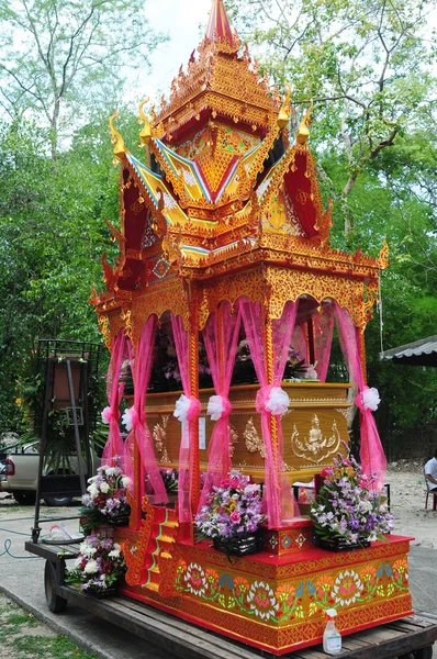 Funérailles traditionnelles en Thaïlande — Photo