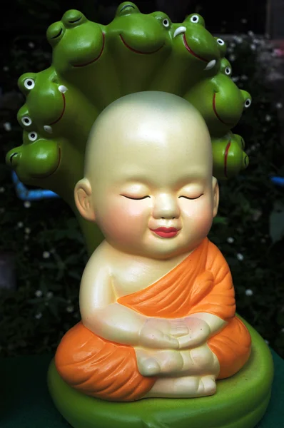 Lovely little monk — Stock Photo, Image