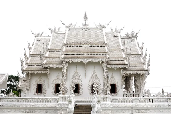 Bílý chrám v chiang rai, Thajsko — Stock fotografie