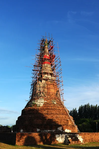 Ancient wat in Thailand — Stock Photo, Image