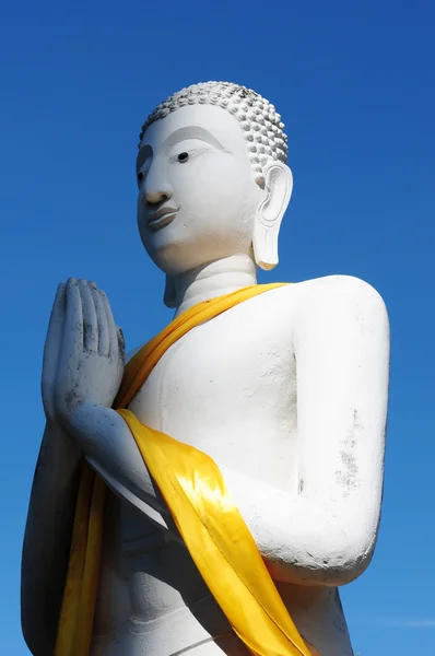 Antica scultura di Buddha in Thailandia — Foto Stock
