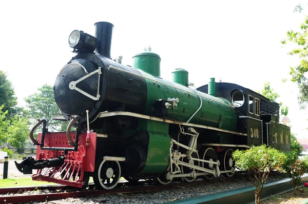 Locomotora de vapor conservada — Foto de Stock