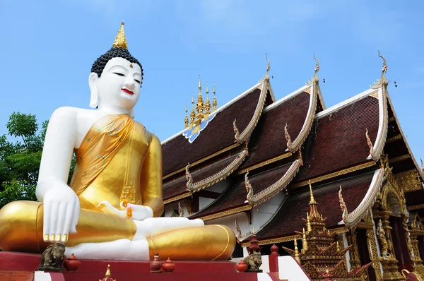 Ősi wat Chiang Mai, Thaiföld — Stock Fotó