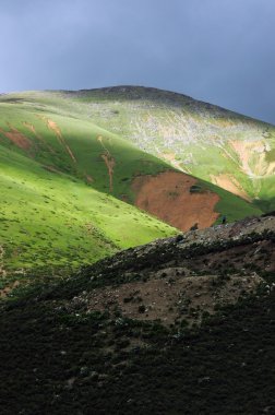 manzara Tibet Dağları