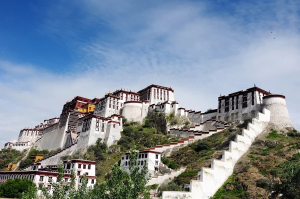 Potala Sarayı Tibet'te — Stok fotoğraf