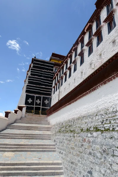 Palác Potala v Tibetu — Stock fotografie