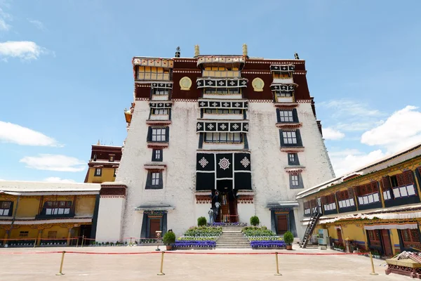 Palácio de Potala no Tibete — Fotografia de Stock