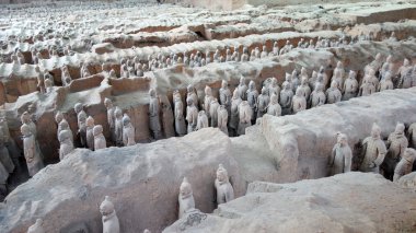 Terracotta savaşçıları Xian, Çin