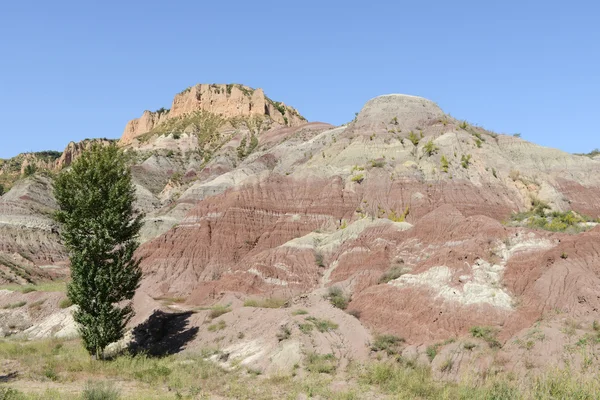 Landschaft von Yardang Landform — Stockfoto