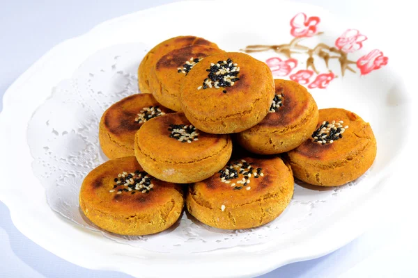 Čínské jídlo: Pohanka tatarská dorty — Stock fotografie