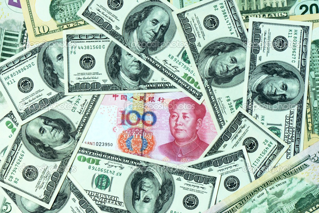 USD and RMB bank notes