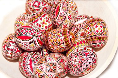 geleneksel Paskalya yumurtaları