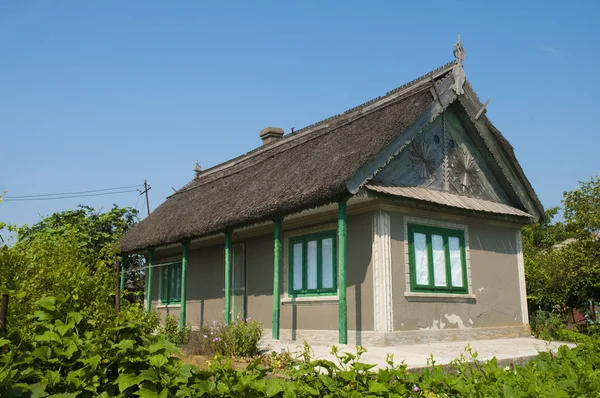 Casa tradicional en el Delta del Danubio — Foto de Stock