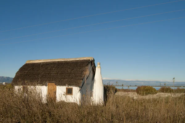 Traditional House in Ebro Delta — Stock Photo, Image