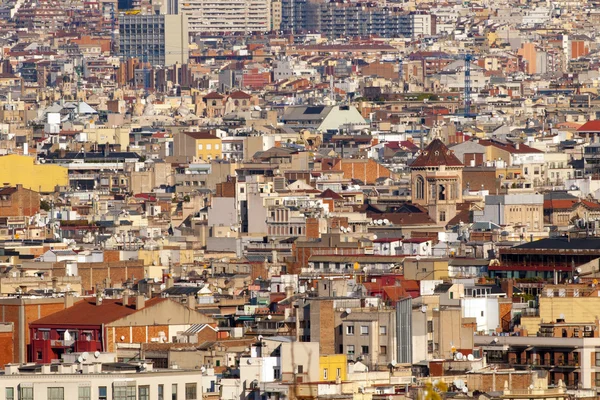 Barcelona panoramik görünüm — Stok fotoğraf