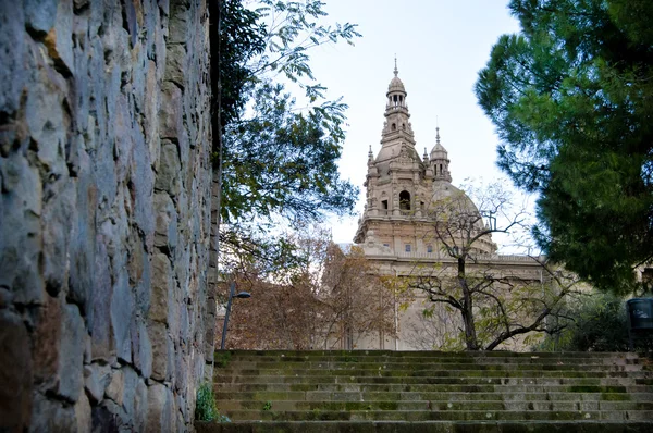 Narodowy Pałac Montjuic — Zdjęcie stockowe