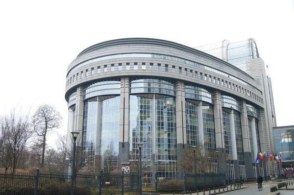 Edificio del Parlamento europeo — Foto Stock