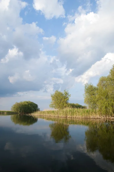 Delta del Danubio paisaje — Foto de Stock