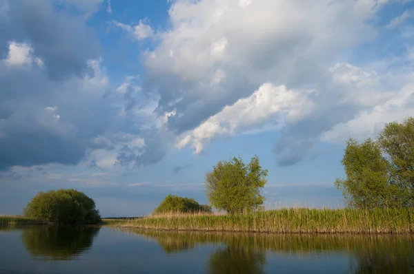 Delta del Danubio paisaje — Foto de Stock