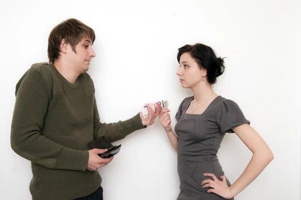 Young Couple Scene — Stock Photo, Image