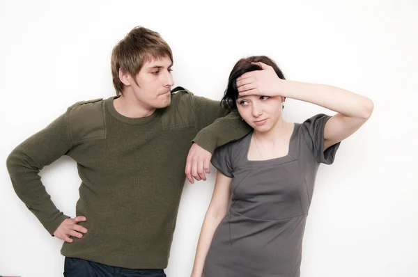 Young Couple Scene — Stock Photo, Image