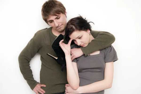 Young Couple Scene — Stock Photo, Image