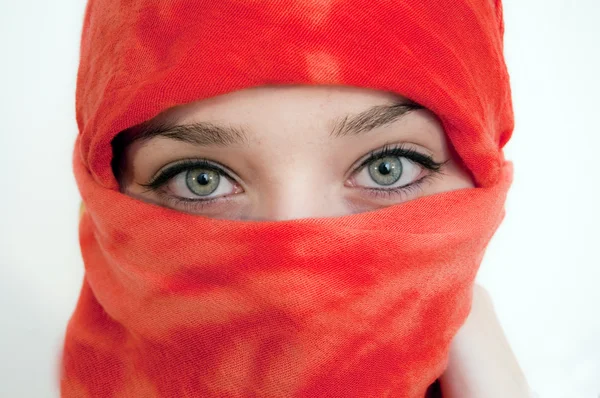 Beautiful Green Eyes — Stock Photo, Image