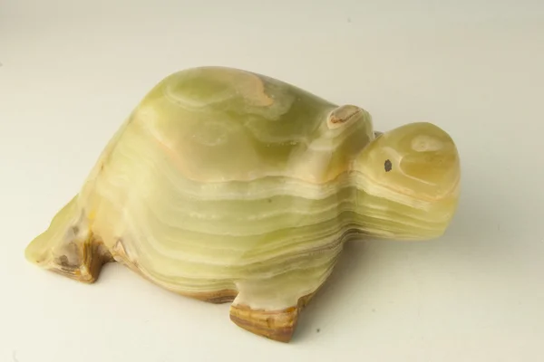 Yeşim kaplumbağa heykeli — Stok fotoğraf