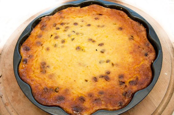 Сырный пирог — стоковое фото
