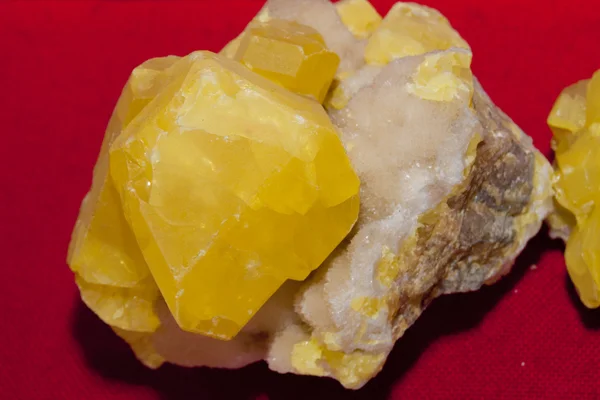 Sulfur Crystal — Stock Photo, Image