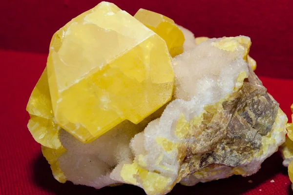 Sulfur Crystal — Stock Photo, Image