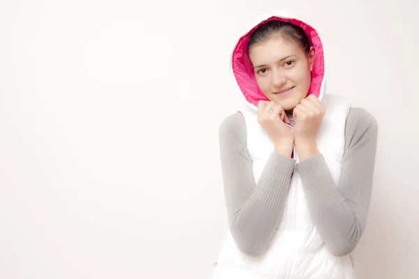 Mujer joven en ropa de invierno —  Fotos de Stock