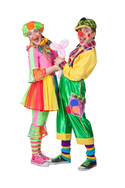 Deux clowns — Photo