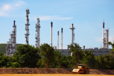 dayanıklı altında petrol ve doğal gaz rafineri tesisi genişletme projesi