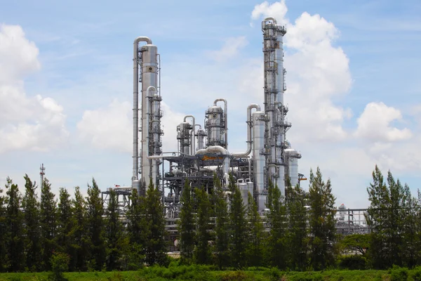 Planta petroquímica — Foto de Stock