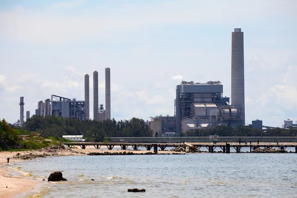 Coal fired electric power plant — Stock Photo, Image