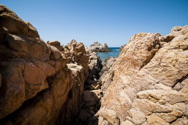 Paisaje marino natural en Cerdeña — Foto de Stock