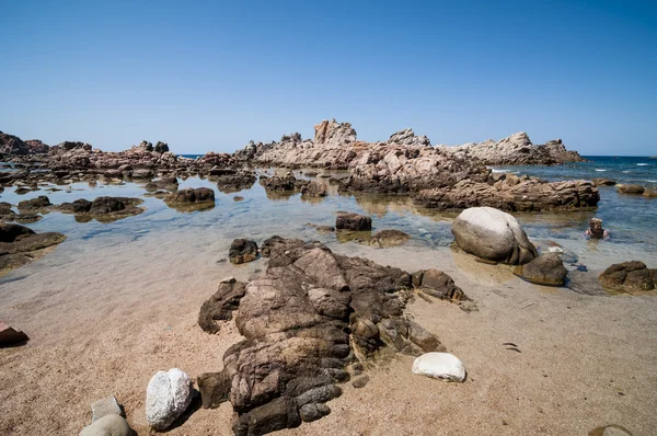 Paisaje marino natural en Cerdeña — Foto de Stock