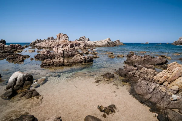 Paisaje marino natural en Cerdeña — Foto de Stock