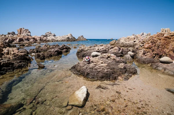 Paisaje marino natural en Cerdeña — Foto de Stock