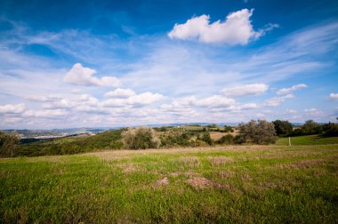 Tuscan kırsal manzara