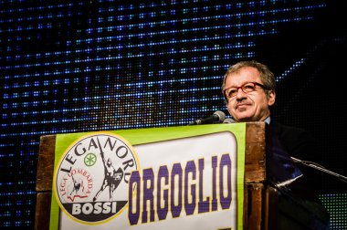 Roberto maroni lega nord toplantısı