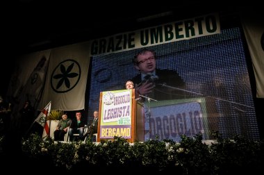Roberto maroni lega nord toplantısı
