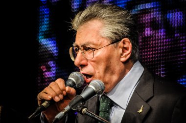 Umberto bossi lega nord toplantısı