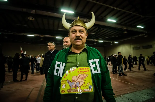 Lega nord spotkanie — Zdjęcie stockowe