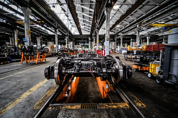 Garage openbaar vervoer — Stockfoto