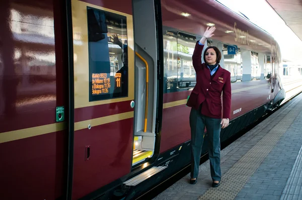 NTV Italo train — Stock Photo, Image